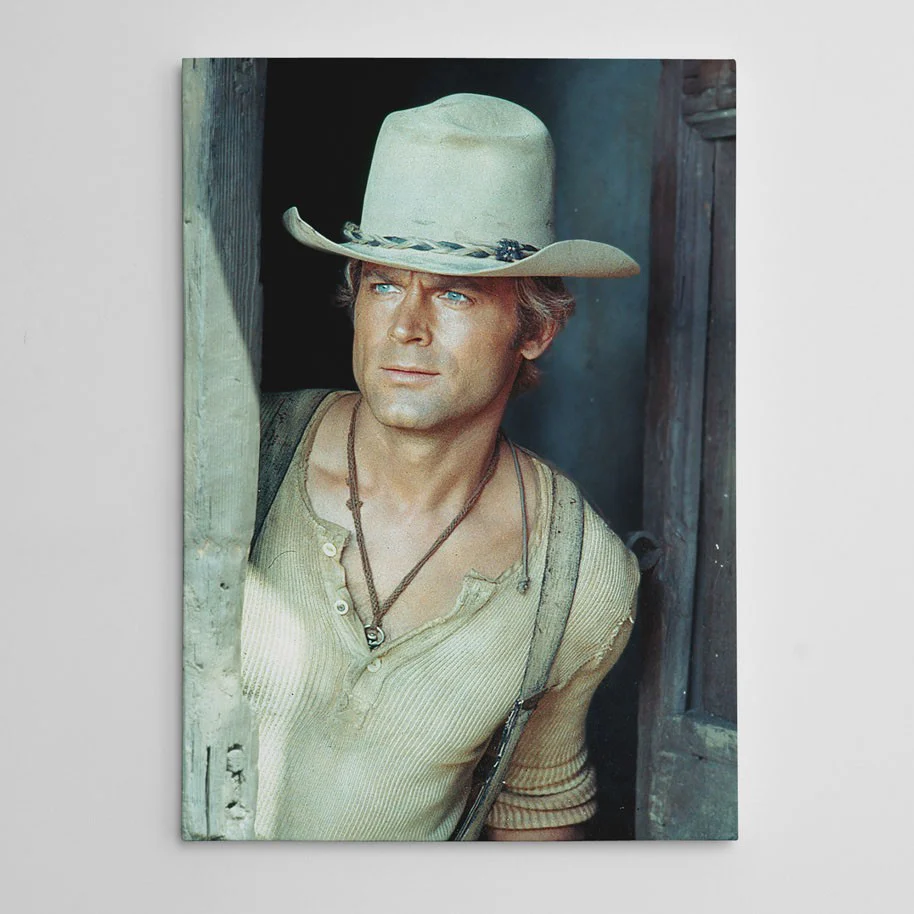 Canvas - Joe Thanks - A Genius, two Partners and a Dupe - Terence Hill - Image 3
