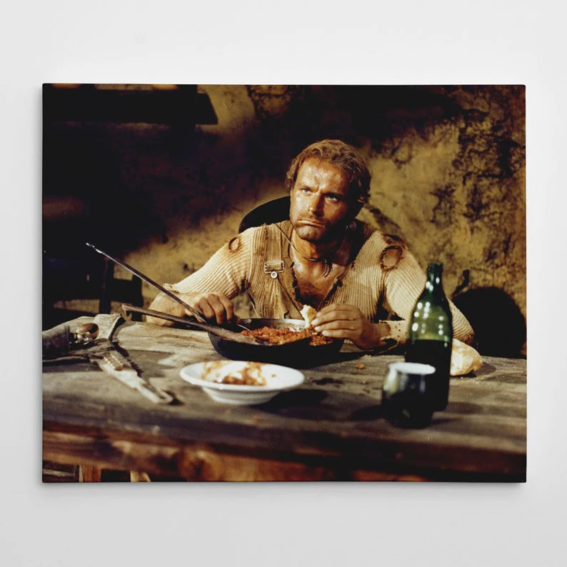 Canvas - Trinity - Beans - They Call Me Trinity - Terence Hill - Image 3