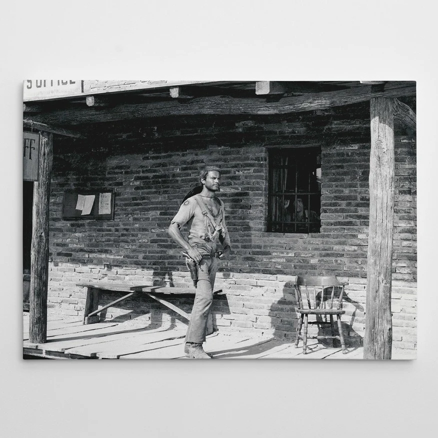 Canvas - Trinity - Sheriff - They Call Me Trinity - Terence Hill - Image 3