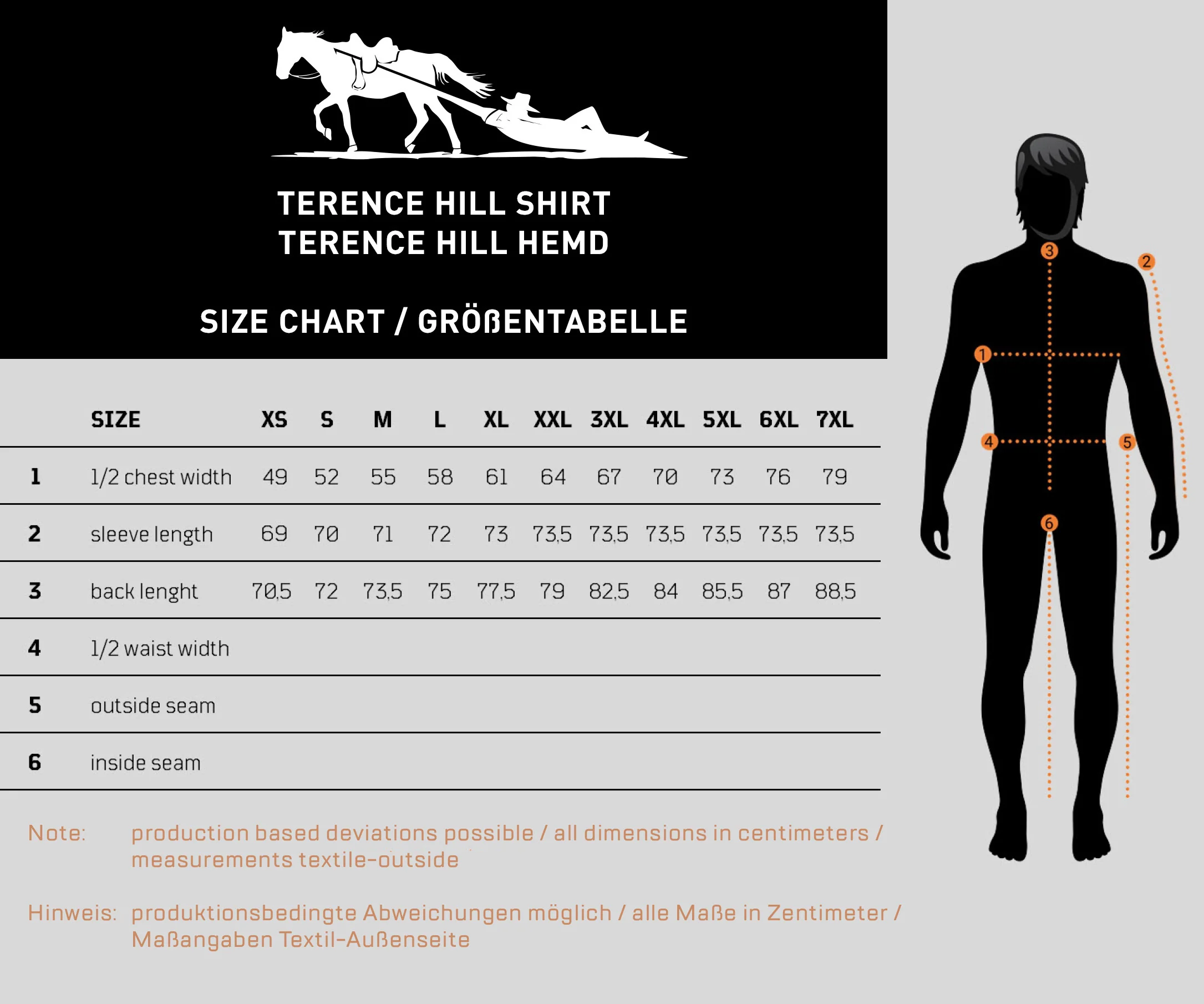 Jeans Shirt - Terence Hill (blue) - Image 3