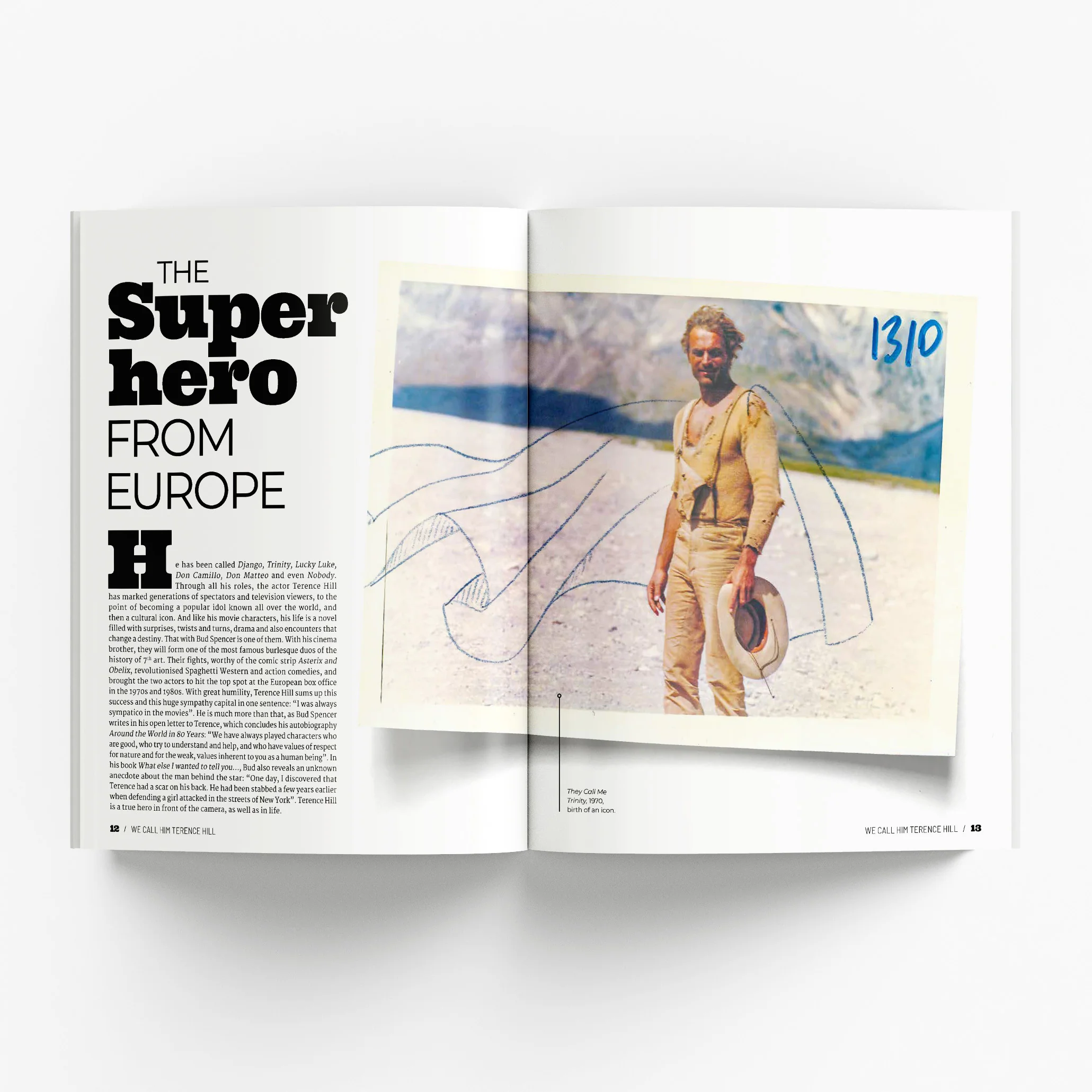 Signed - We call him Terence Hill (Book) (english) - Image 4